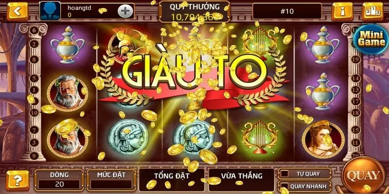 Thắng lớn thưởng lớn là ưu đãi hấp dẫn từ nỗ lực của người chơi